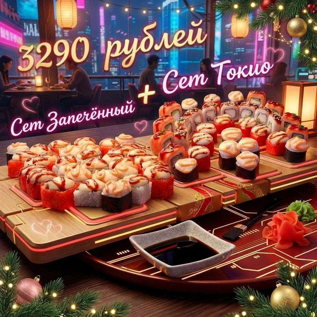 Сет Токио + Сет Запечённый
